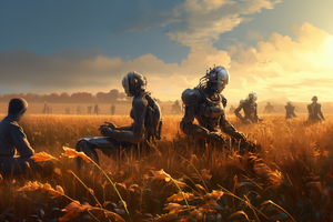 Robotic Crop Harvesting Human Like